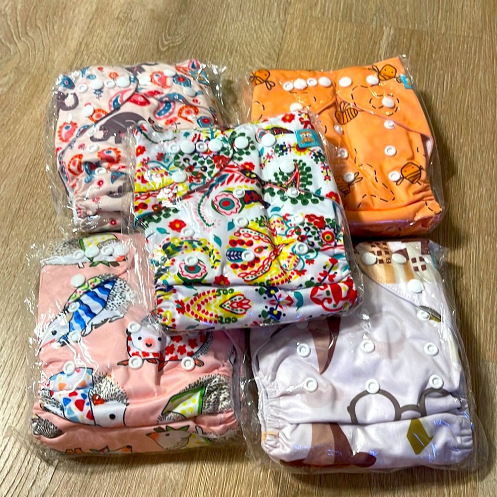 Alva Baby Diaper Covers Set/5 B3‎